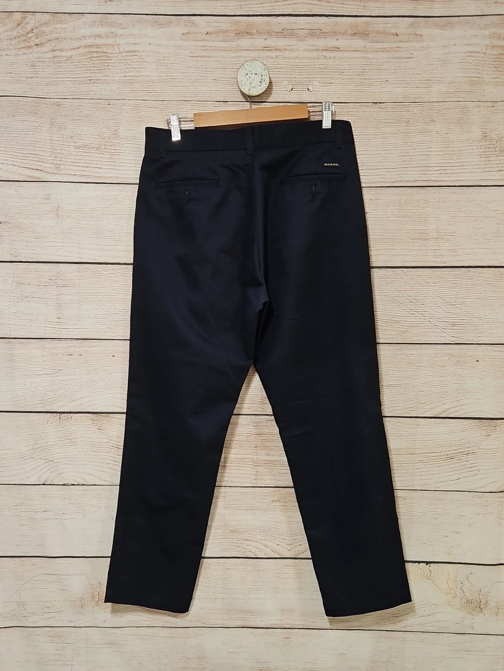 💟 Dickies Men's Navy Blue Regular Taper Chino Pants 34x30